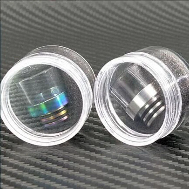 E XY 810 нержавеющая сталь стекло капельного наконечника Vape driptip электронная