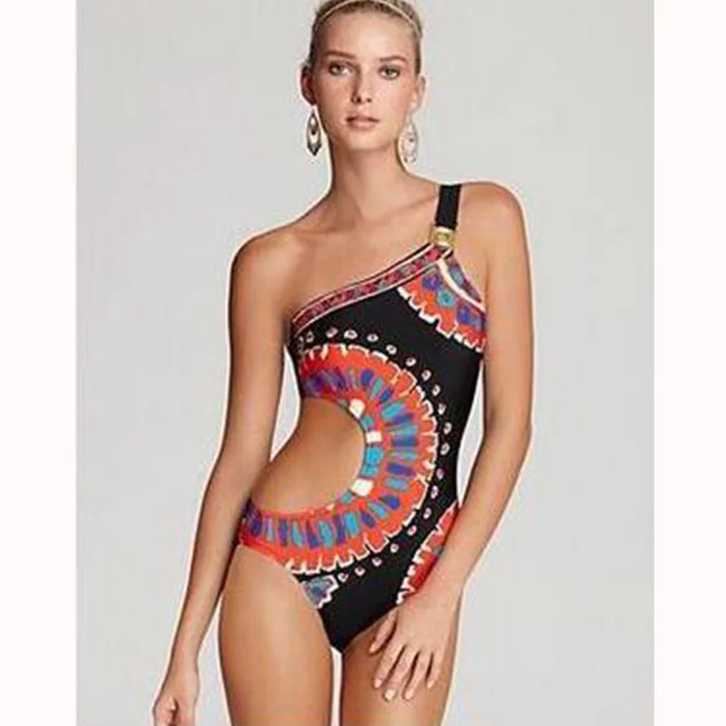 The new Victoria sexy swim suit one piece bathing suits bikini single