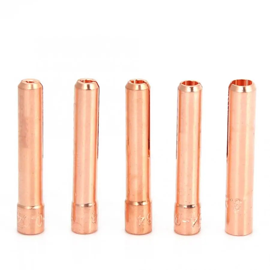 

10pcs/set 1Propane torch 3N21-24 Copper Collet Body Tig Welding Torch Weld Consumables Propane Torch