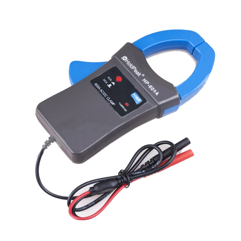 Holdpeak HP-605A Clamp Adapter 600A ACDC Current Power LED 45mm Jaw Ampermetr Digital caliber Clamp Multimeter for HP-770HC     (1)