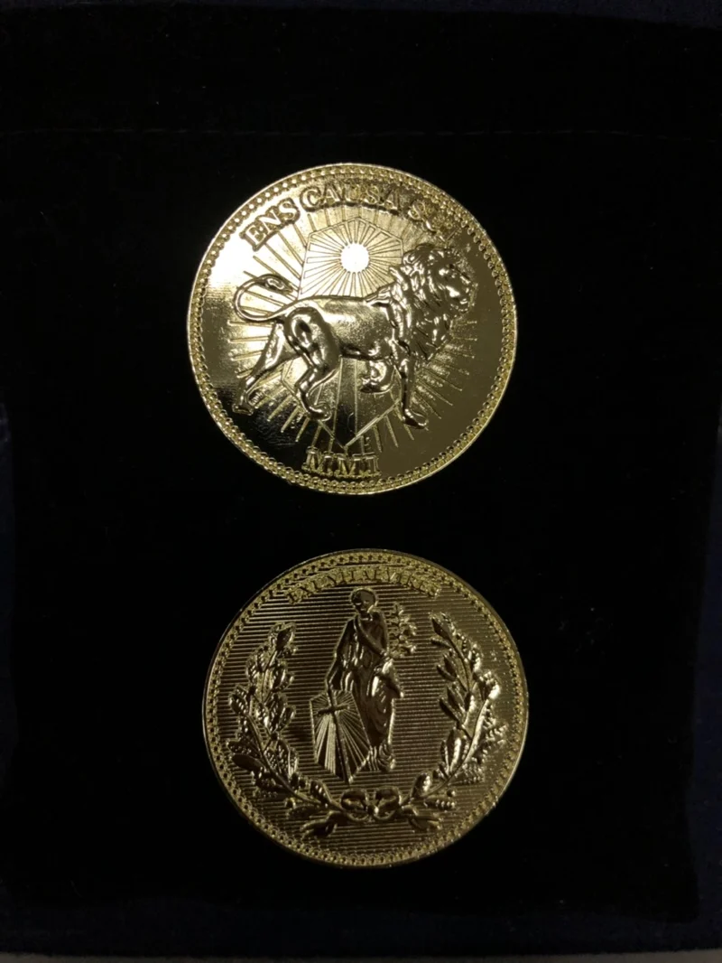 Фильм Джон уик Косплей Опора Джон Вик сплав цинка Золотая коллекция монеты с континентальной картой отеля