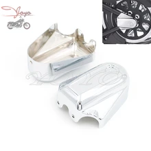 ABS Chrome Rear Axle Covers for Harley Softail Slim Blackline Cross Bones Heritage Night Train Deluxe