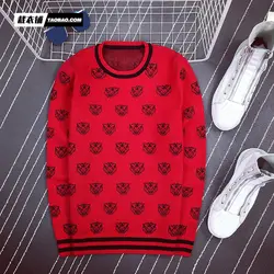 Модные для мужчин's свитеры для женщин 2018 взлетно посадочной полосы Элитный бренд Европейский дизайн вечерние стиль мужчин's
