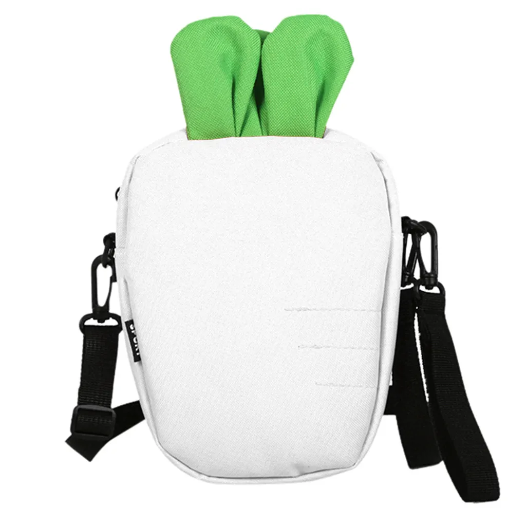 

Female Bag Creative Mobile Phone Bag Female Canvas Shoulder Bag Cute Carrot Bag 2019 Hot Crossbody Bags Women Casual Mini #DX