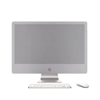 

Silver Polyester stretch Computer Monitor Dust Cover Protector with Inner Soft Lining for Apple iMac LCD Screen Mouse Dust Cover