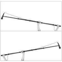 Neewer портативный 3 секции растягивающийся ручной микрофон бум полюс стандарт 5/8 дюймов-27 нитей регулируемая длина 3-8 футов