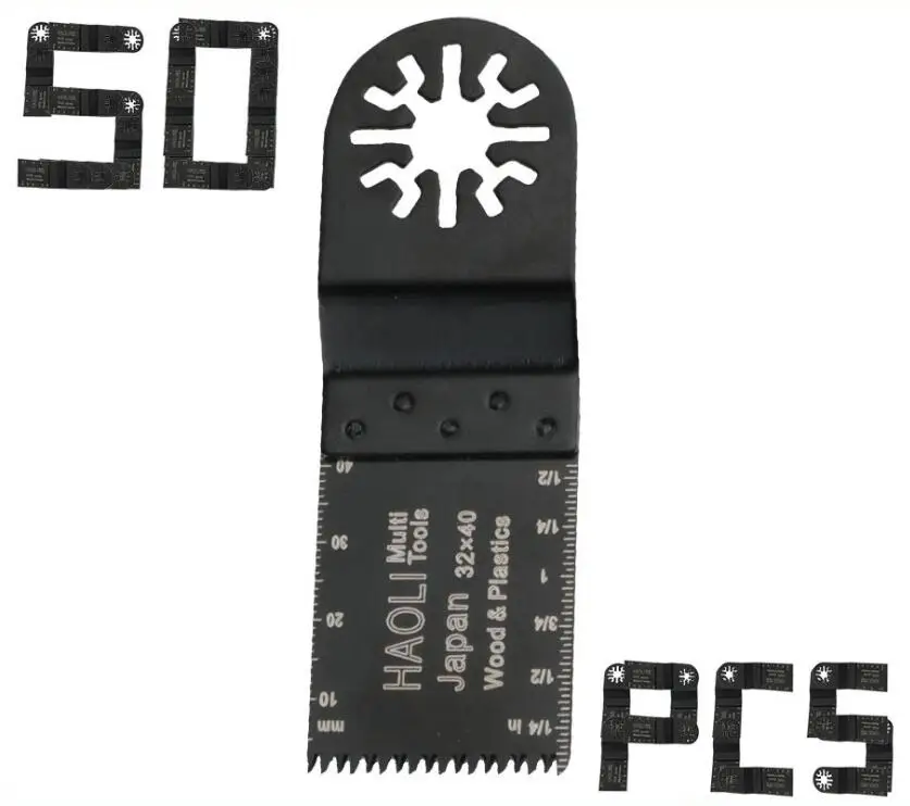 

50pc 32mm Precision Japan teech Oscillating MultiTool Saw Blade fits for Fein, Dremel,TCH etc , FREE SHIPPING