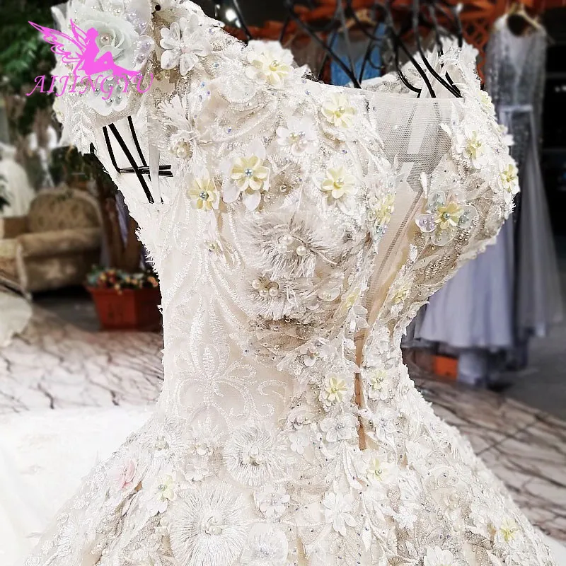 Aijingyu Sexy Wedding Dress Country Little White Cheap For Sale