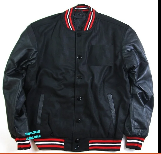 jordan leather coat