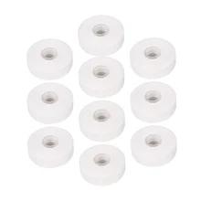 AZDENT 10 рулонов зубная нить встроенная катушка воск мятный ароматизированный Европа Замена плоская проволока зубная нить 50 м/рулон всего 500 м