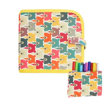 

Puzzle Children Portable Wipeable Recycling Use Blackboard Graffiti Double-Sided Album With Colored Water Chalk