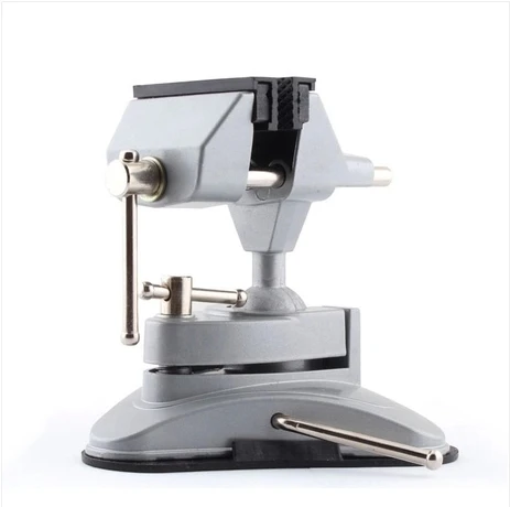 Free shipping! Osculum type Mini vise Table vice Rotate 360 degrees DIY gad tongs