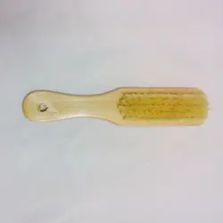 Маленькая натуральная щетина деревянная щетка из шерсти хомяка расческа Спа массажер массажная расческа GQ999