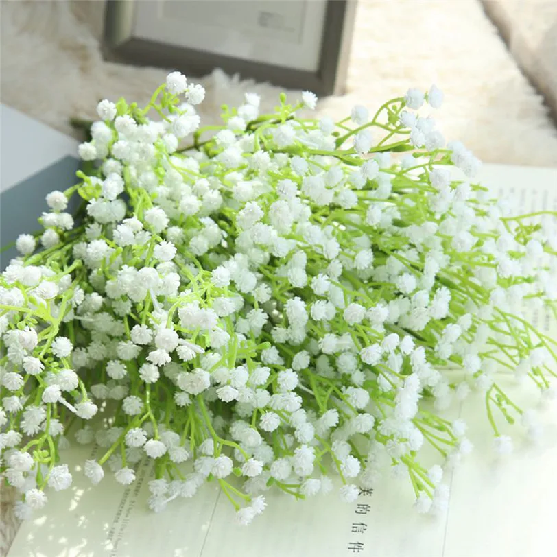 fake gypsophila bouquet