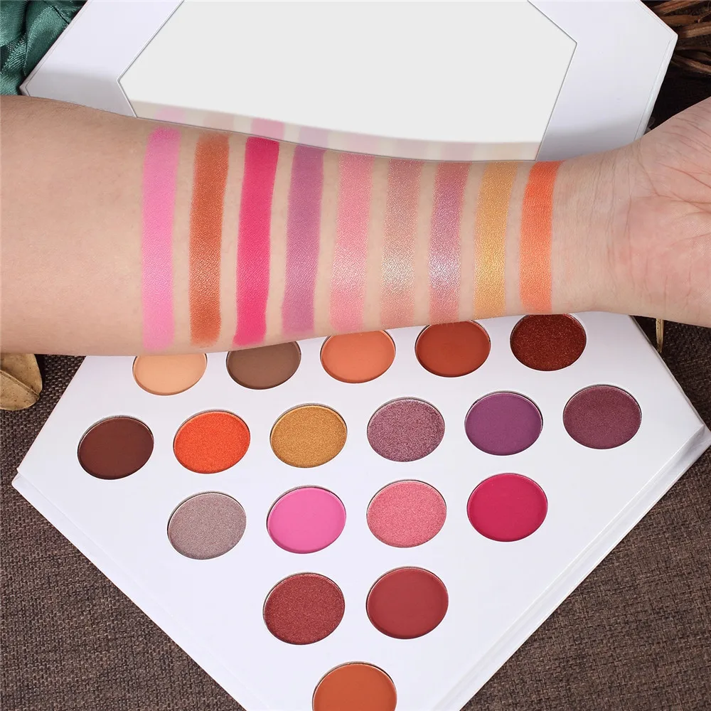 

Profesional18 Colors Pearlescent Eye Shadow Powder Palette Matte Eyeshadow Cosmetic Longlasting Makeup Gift Dropshipping