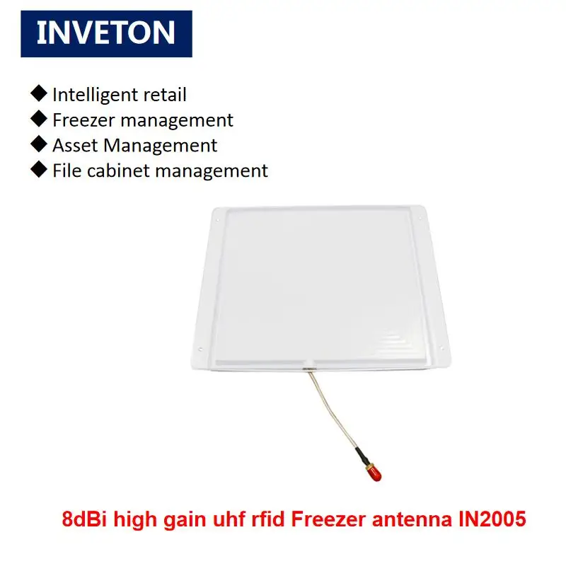 Водонепроницаемая UHF RFID 8dBi антенна круговой ближнего поля ПВХ SMA разъем для