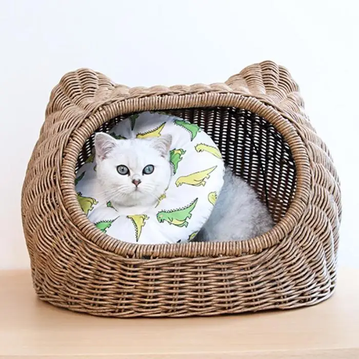 Pet защитный Восстанавливающий декорированный ошейник для кошки анти-Лизуны Elizabeth ошейники для хирургического средства ухода TN99