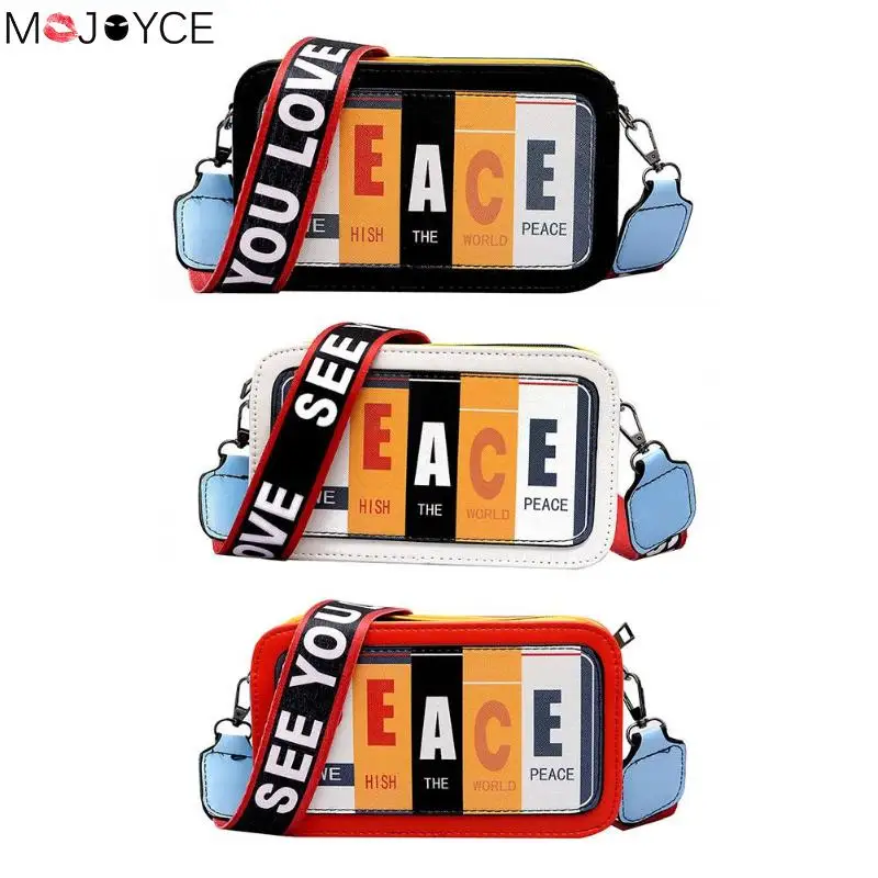 

Women Personality Retro 3D Flap Bag for Women Handbag Ladies Shoulder Bag Messenger Cross-body Bags Letters Printed Belt Bag