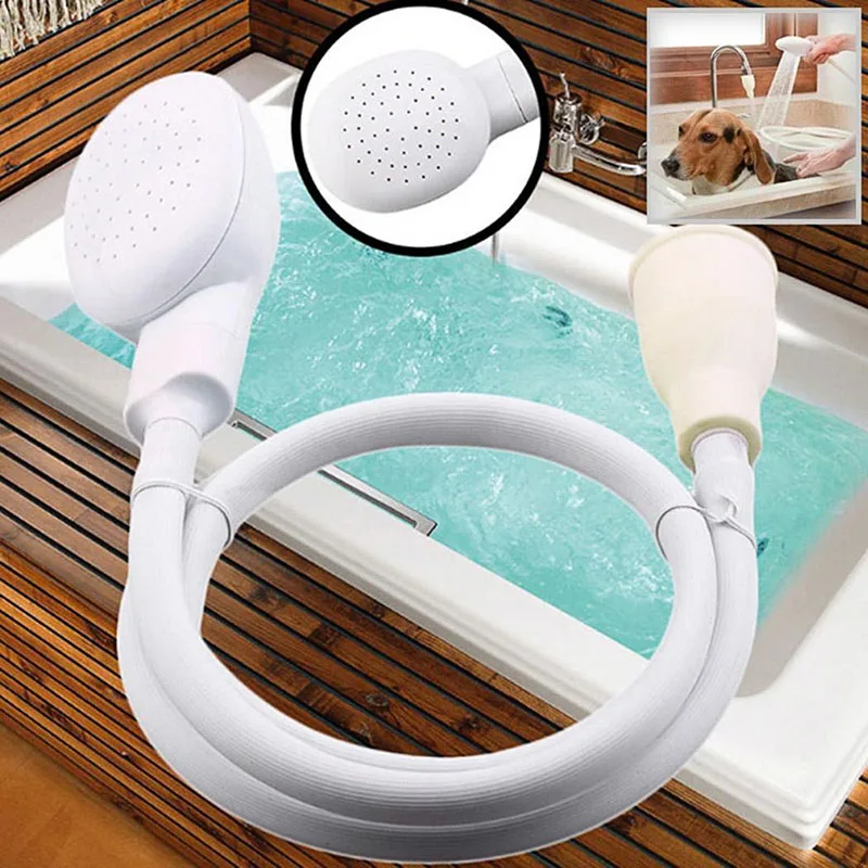 

1 Pcs Pet Bath Sprayers Multifunctional Dog Cat Shower Cleaner 360 Degree Flexible Puppy Hair Washing Tool Pet Cleaning Supplies