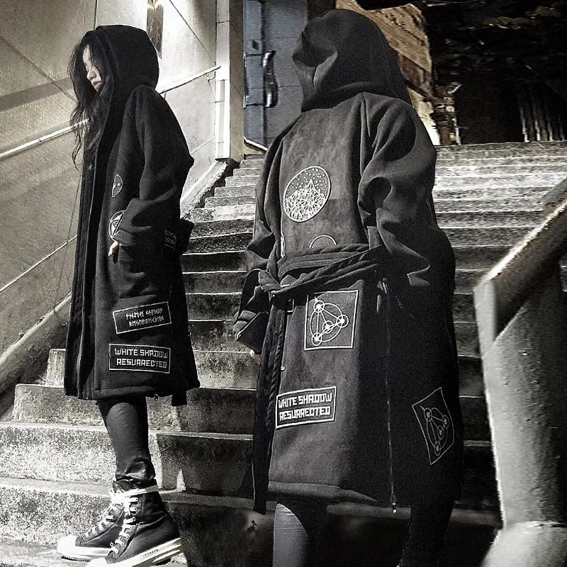 Плащ Пыльник han edition весеннее длинное пальто с капюшоном 2018|dust coat|coats coatscoat cloak |