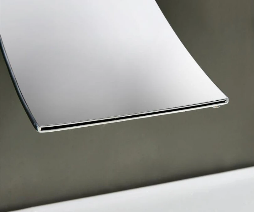 الحمام حوض صنبور كروم النحاس صنبور الغرور بالوعة خلاط صنبور الحائط شلال حمام صنبور