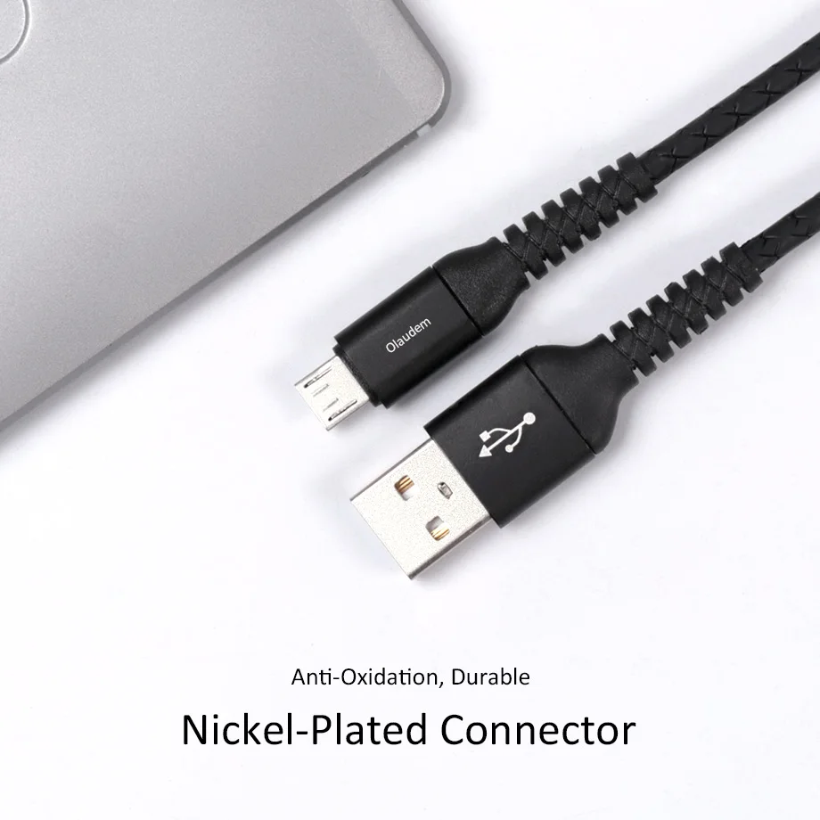 Olaudem Весна Micro USB кабель 1 м провод для зарядки передачи данных Android кабели