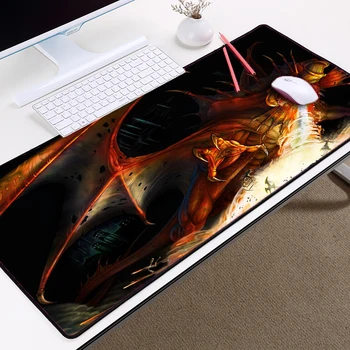 

Congsipad Destruction of The World's Dragons Art Patterns Gaming Mousepad Laptop Pc Table Mice Mat Pad Large Size 400x900MM