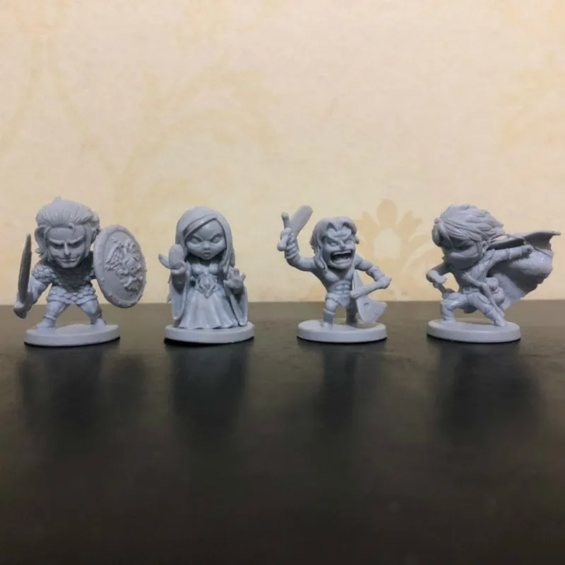 1/72 масштабные модели 16 штук Аркадия герой квеста модель Wargame пластиковые модели наборы игрушек для детей