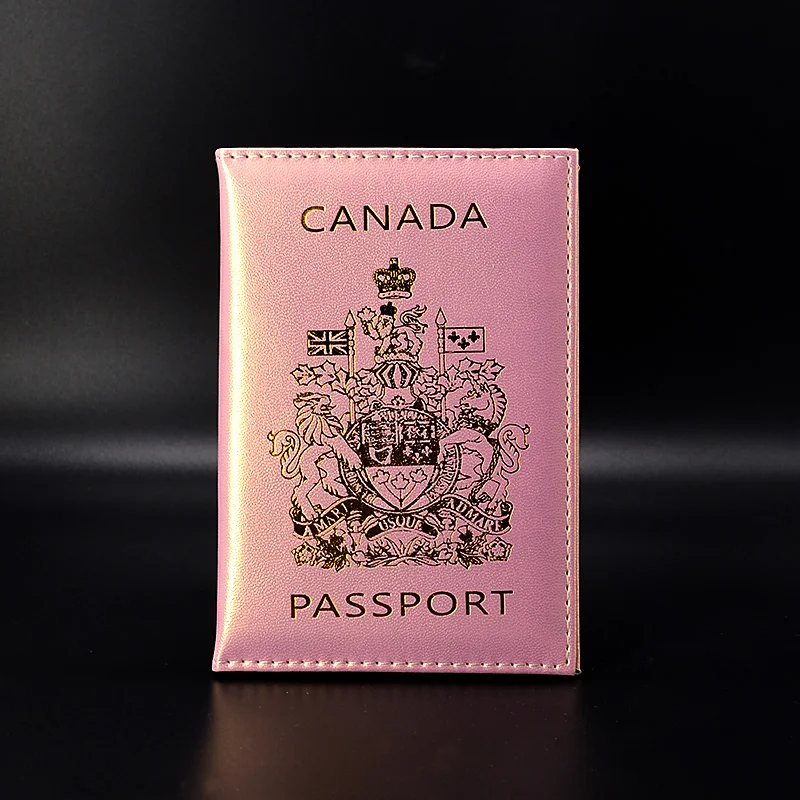 Canada Passport Cover Women Covers for Passports Case Passport Pu