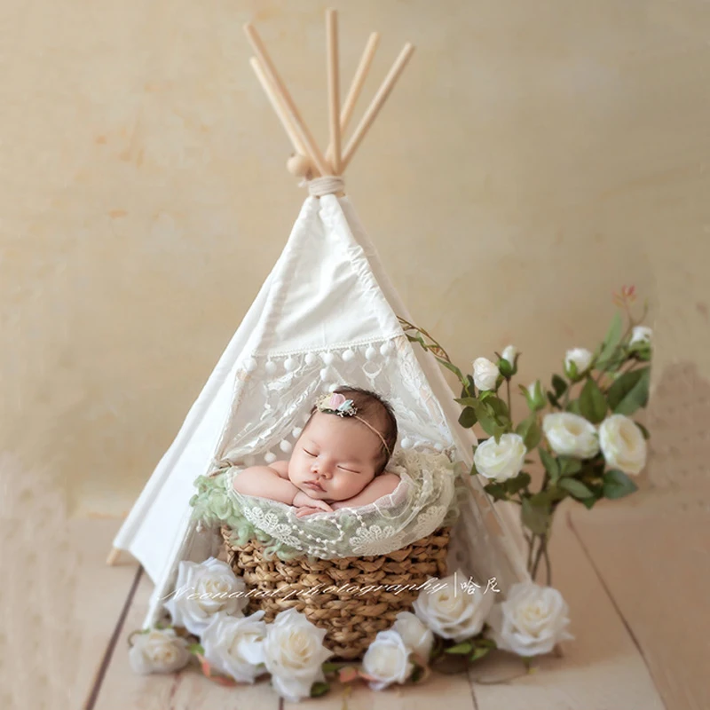Newborn Tent Photography Props Tiny Baby Girl Boy Photo Shoot