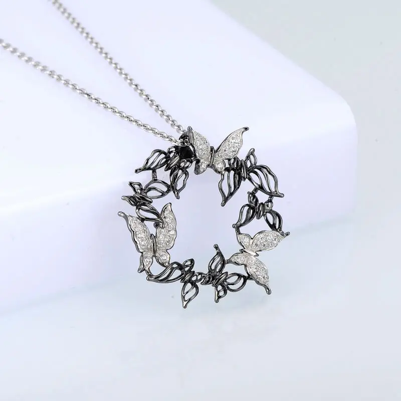 P305351WCZSK925-SV6-Silver Pendant