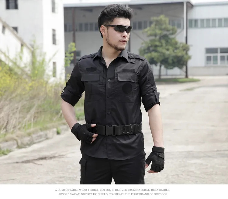 Для Мужчин's Военная Униформа мультикам черный костюм охота одежда наряд боевой Ghillie полиции мужчин костюмы Армия Камуфляж Боевая форма одежды