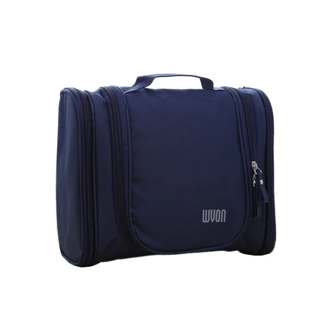 RUPUTIN Dropshiping Travel Wash Gargle Bag Portable Wash Makeup Organizer Bag High Capacity Women And Men Outdoor Cosmetic Bags - Цвет: Navy