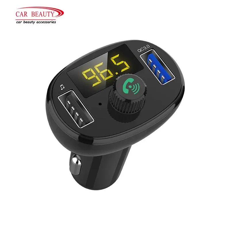 Car MP3 Player Bluetooth Kit With QC3.0 Dual USB Fast Charge Wireless Music FM Transmitter Mobile Phone Handsfree Car Charger Car MP3 Player Bluetooth Kit With QC3.0 Dual USB Fast Charge Wireless Music FM Transmitter Mobile Phone Handsfree Car Charger