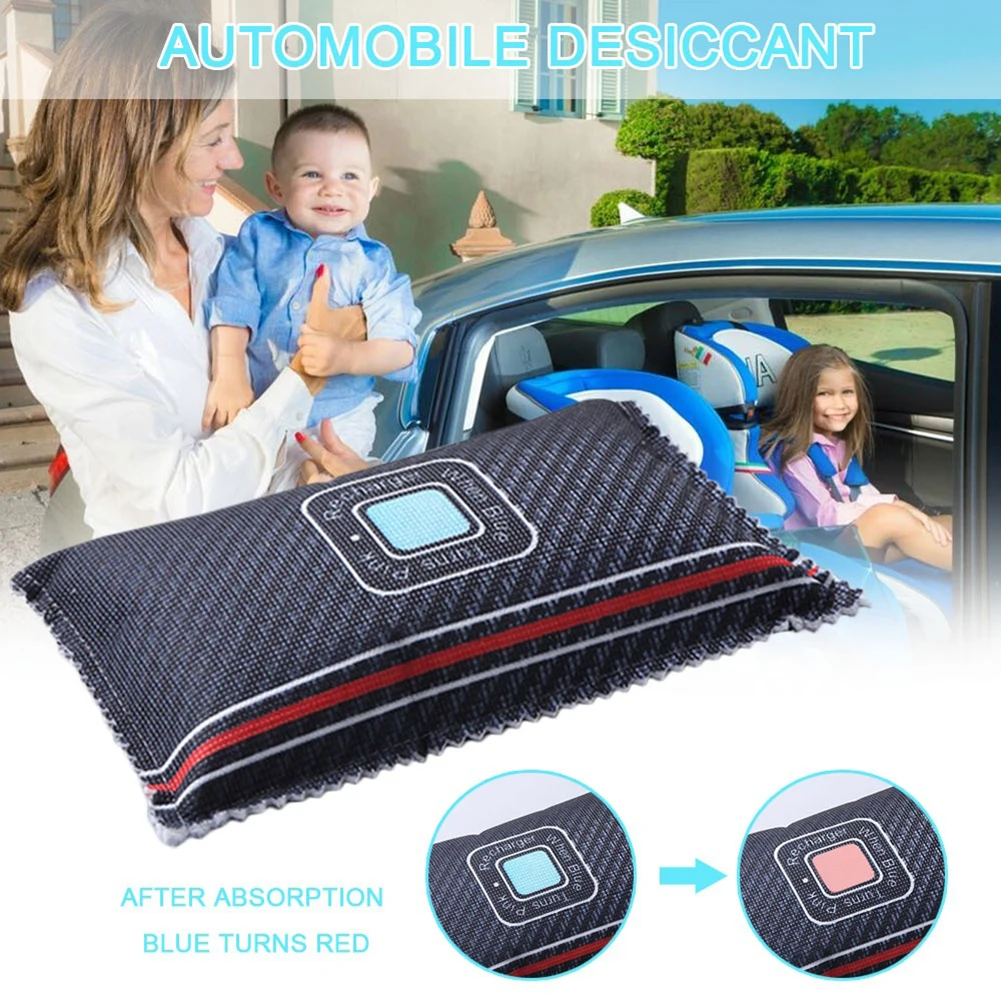  Universal Car Interior Desiccant Non-Toxic Silicone Desiccant Car Dehumidifier Moisture Damp Absorb