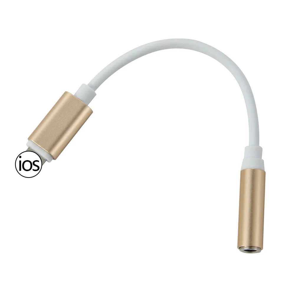 

Adapter for IPhone 8 X AUX Adapter for IOS Headphone for Lightning Female to 3.5mm Male Adapters Headphone Jack Cable Converter