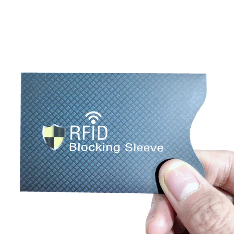 Для RFID Карточки Анти кражи рукав кредитной карты протектор для карт из