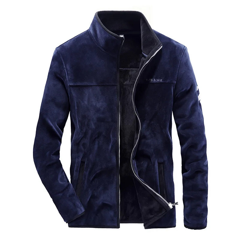 2018 New Design Gold velvet Jacket For Men long sleeves stand collar