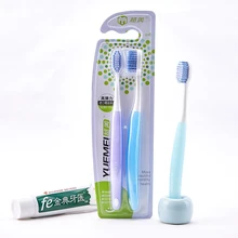 Специальное предложение взрослых руководство красивые Зубная щётка ультра упругой taenidium мягкой щетиной Зубная щётка(Цвет случайный
