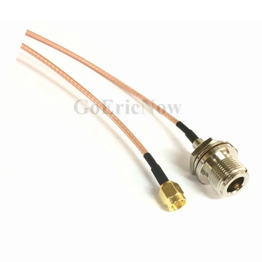 4 шт. RF коаксиальный 50 Ом SMA штекер к M16 N разъем соединительного кабеля RG316 (10 см 15 20