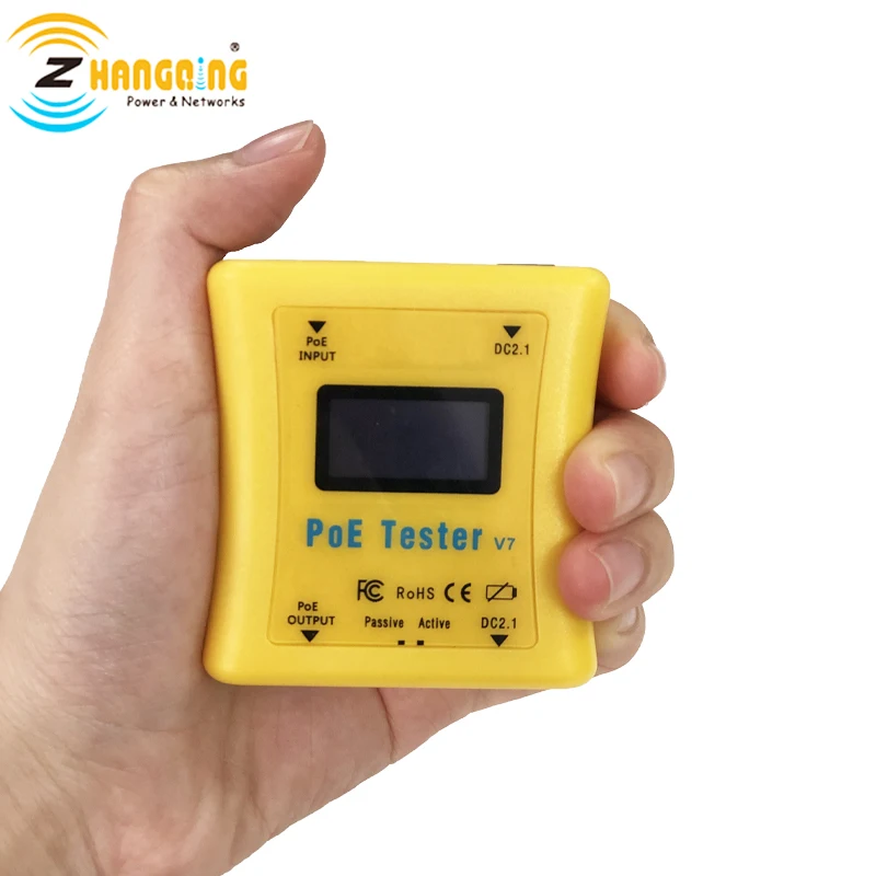 

New PoE Tester Gen2 Quickly Detect and Identify PoE Type, Measure DC Power Supply, Show Volts, Amps, Watts for your devices