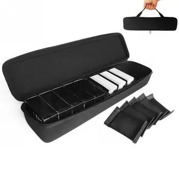 

Black Composite Carry Cover Travel Hard Games Box Card Case organizer For Against Humanity Cards Games