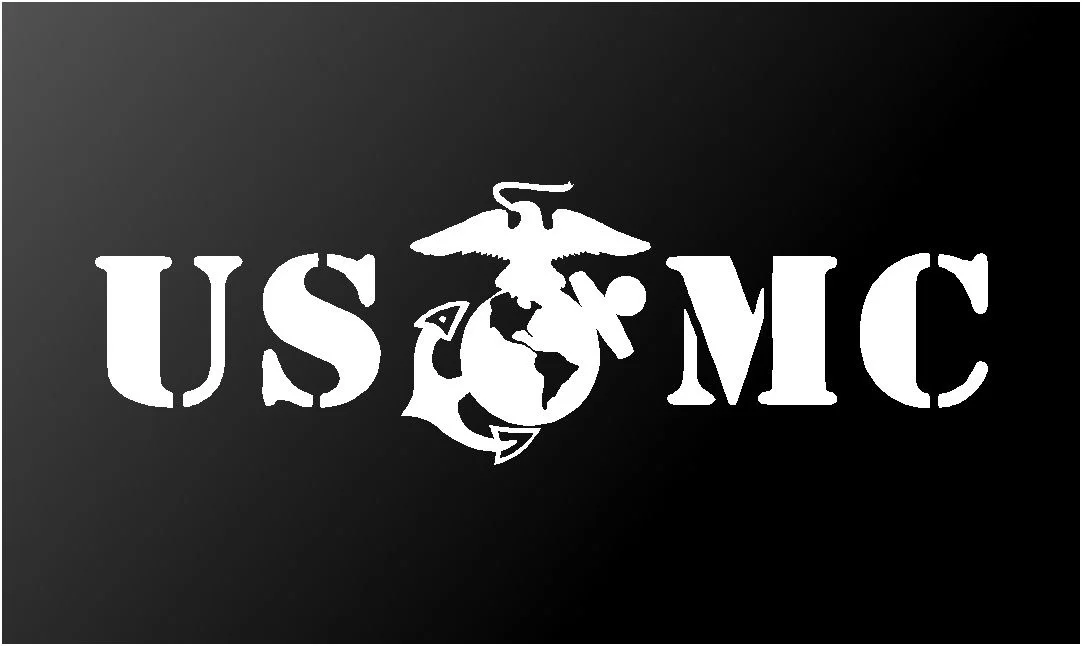 Для 4 шт./компл. USMC виниловая наклейка EGA Военная эмблема автомобиль грузовик окно