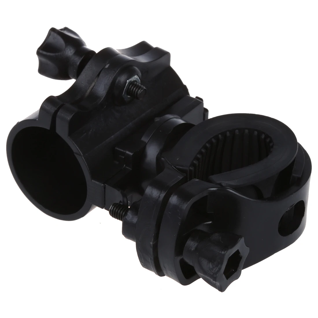 

360 Degrees Rotation Cycling Bicycle Bike Flashlight Torch Bracket Mount Holder Clip UK