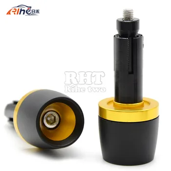 

7/8'' 22 mm CNC Motorcycle Handle Bar Grip End Handle Cap Bar End Stoppers FOR yamaha xj6 yzf-r6 r1 r3 r25 r300 r250