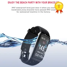 Ip67 водонепроницаемый плавательный умный Браслет монитор сердечного ритма трекер активности подарок для мальчиков и девочек, умный Браслет для IOS и Android