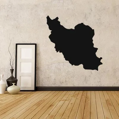 

Iran map Globe Earth Country wall vinyl sticker custom made home decoration fashion design