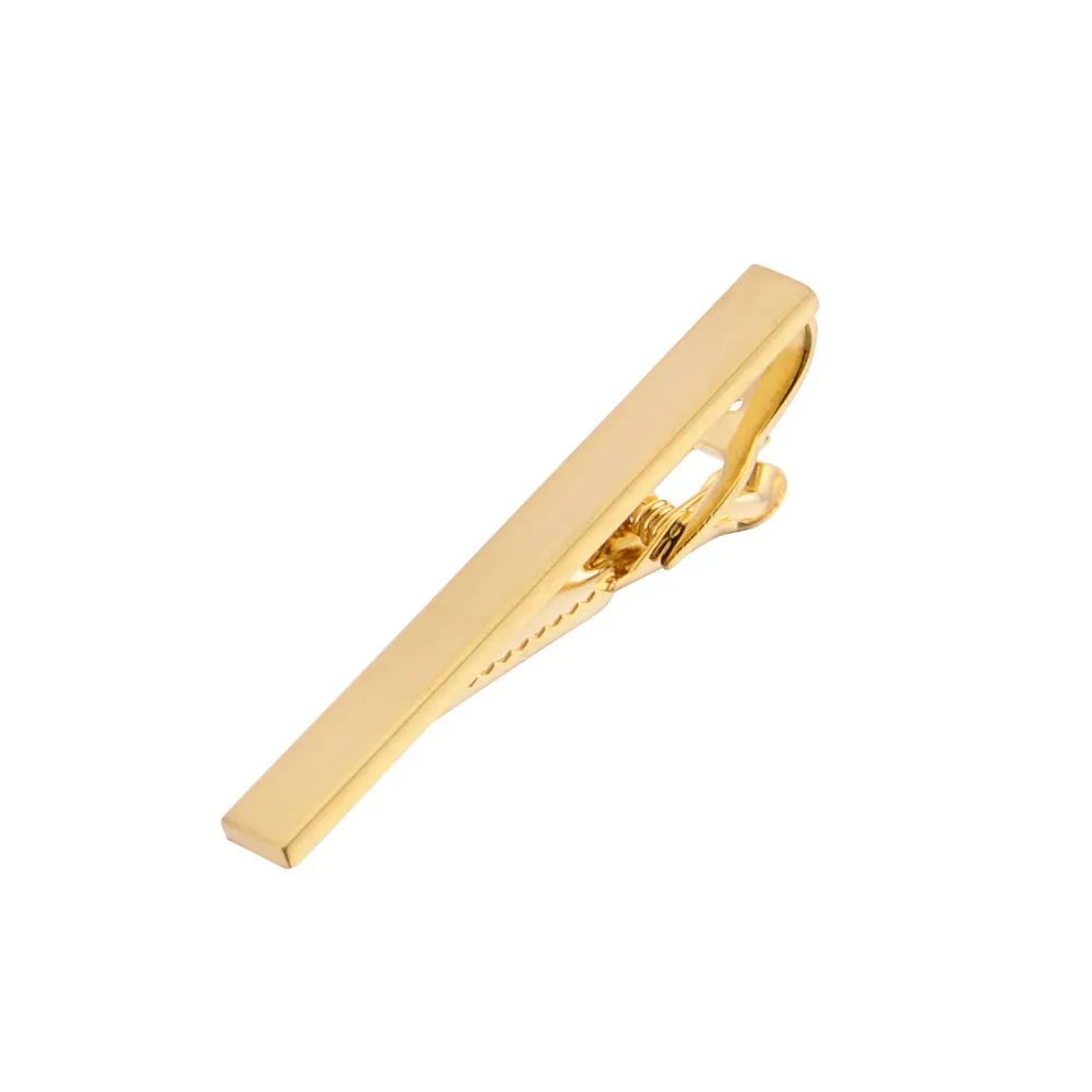 QiQiWu Classic Tie Clip Gold Tie Pin Tie Clips For Men Tie Bar High ...