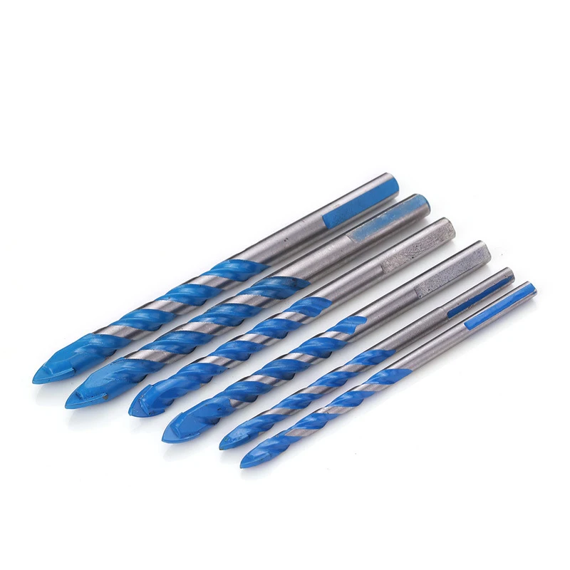 4pcs 6~12cm HSS Titanium  Carbide Drill Bit/Twist Drill Bit High Quality Power Drilling Tools for Wood Used For Stainless Steel