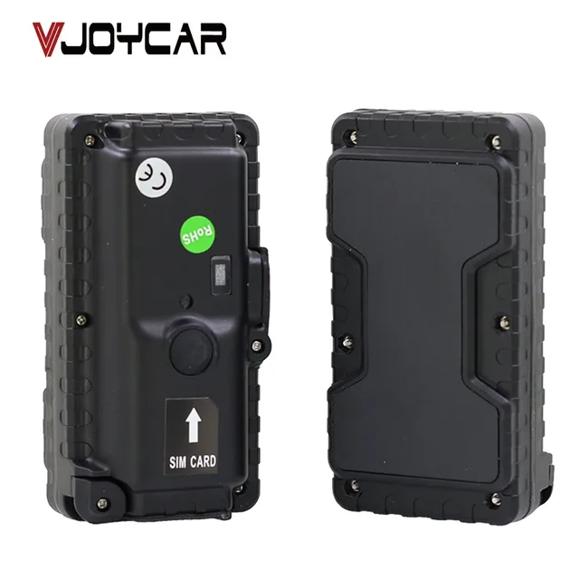 vjoycar gsm gps sms sos gps tracker magnet free install long lasting free trackers